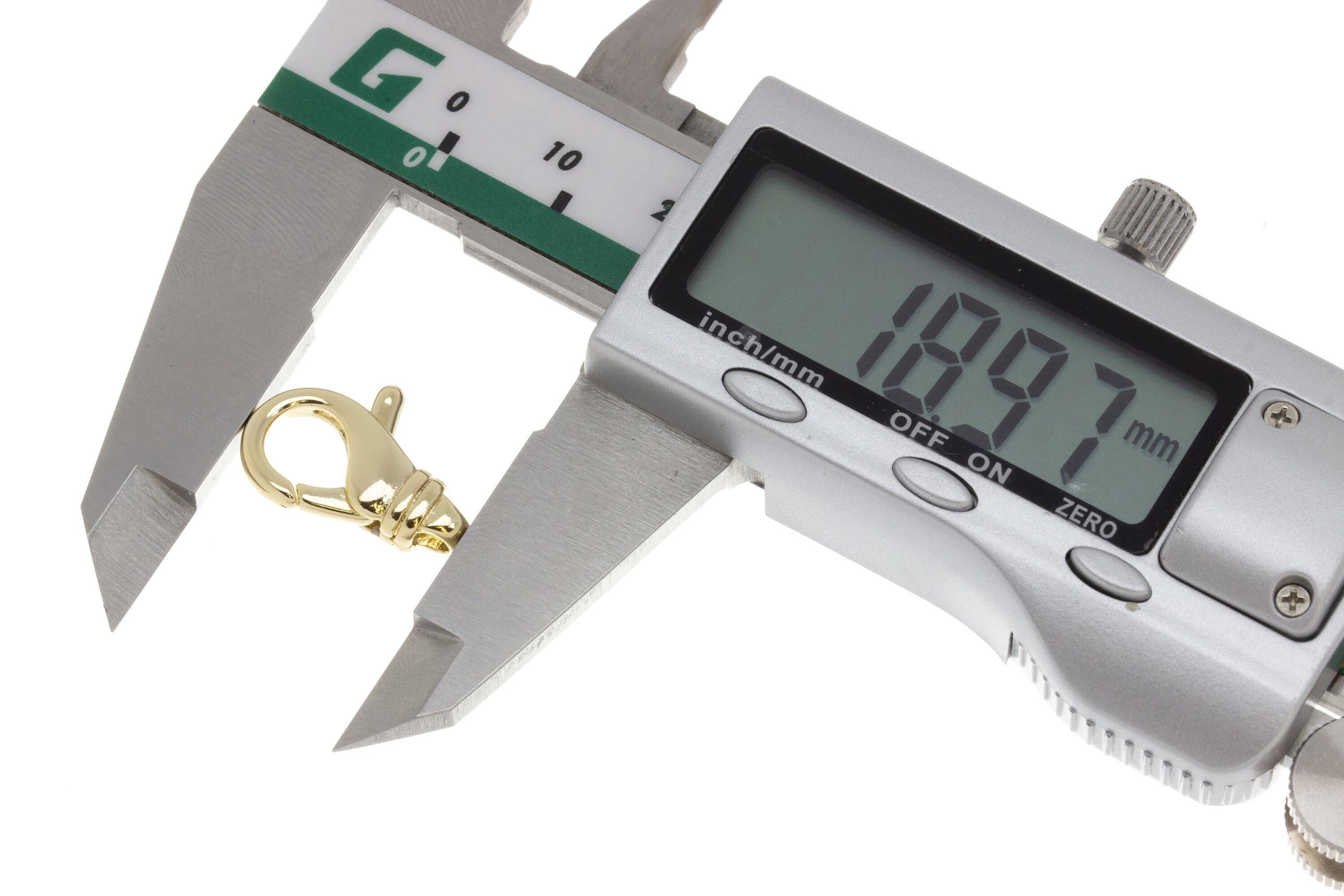 Jewel Pledge - Wholesale Clasp - Gold Lobster Claw Enhancer Clasp for Jewelry making CLG2175