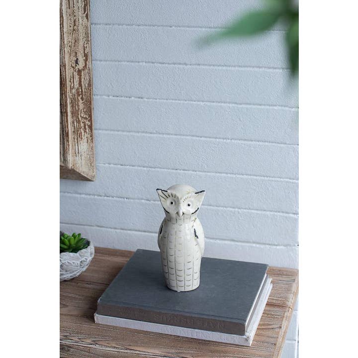 A&B Home Group Inc. - Wholesale Decorative Figurine - S/3 Vivek White Owls Trio10