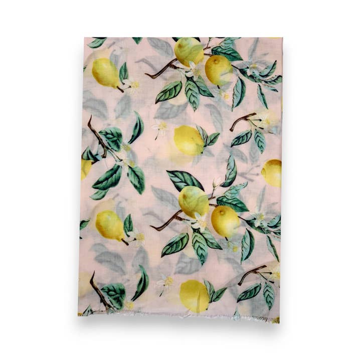 Lili Scarves (US Duty Free) – wholesale Scarf – Women's – Lemon Citrus Print Scarf9