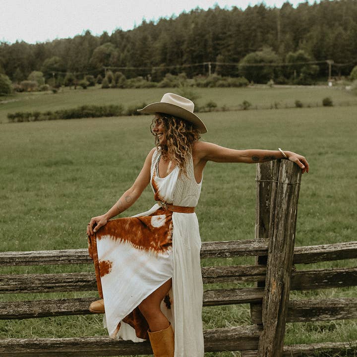 WEST VON - Wholesale Cowboy Hat - Women's - Laney | Western Rancher | Cream3