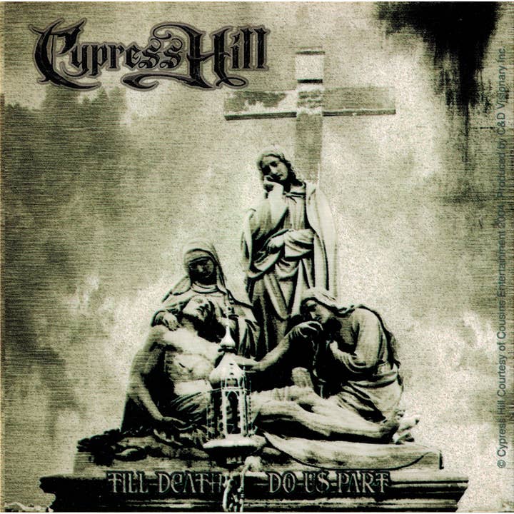 Adesivo - Cypress Hill - Copertina «Till Death Do Us Part» per la vendita all'ingrosso da parte di Square Deal Recordings & Supplies