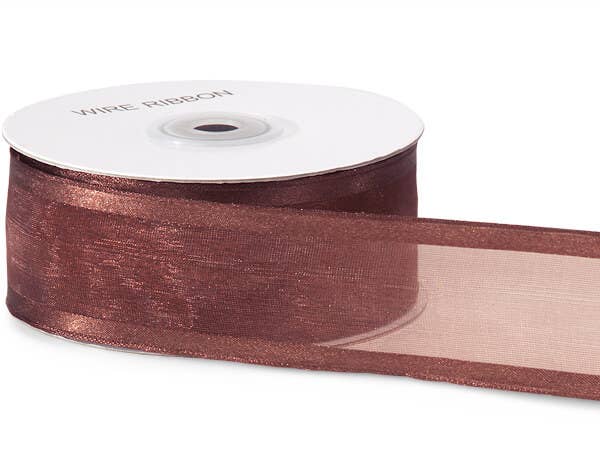 Nashville Wraps - Wholesale Ribbon - Gift Wrapping - Wired Satin Edge Sheer Ribbon7