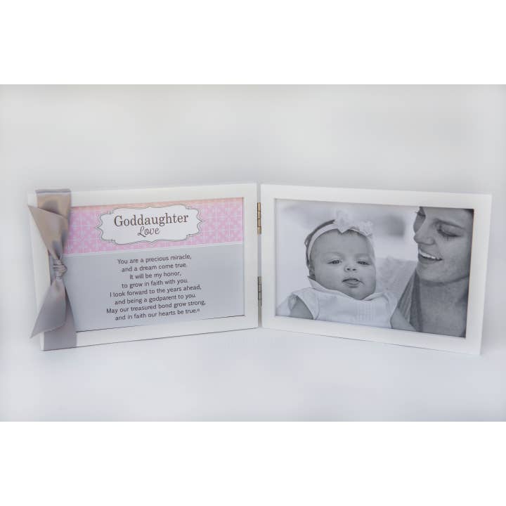 Precious Goddaughter Gift Sentiment Photo Frame 4x6 3146 for wholesale by The Grandparent Gift Co. Inc.