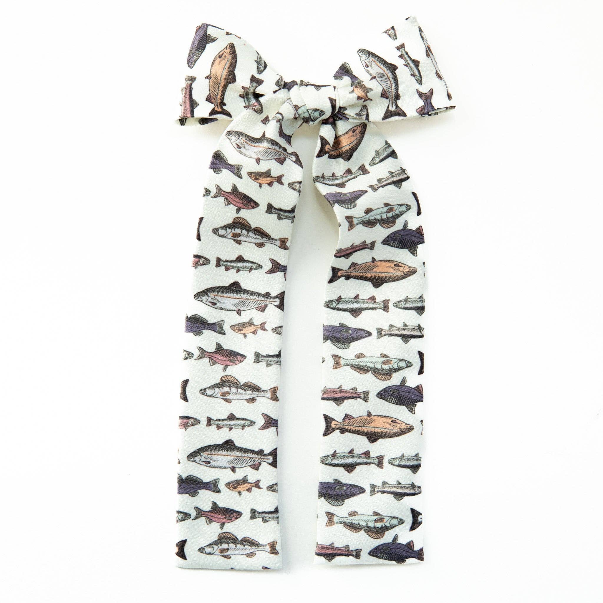 Boon Ties - Wholesale Hair Bow - Kids - Fish On! Lady Hair Bow0