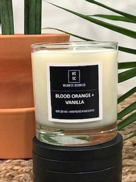 Blood Orange + Vanilla for wholesale by Willow St. Design Co