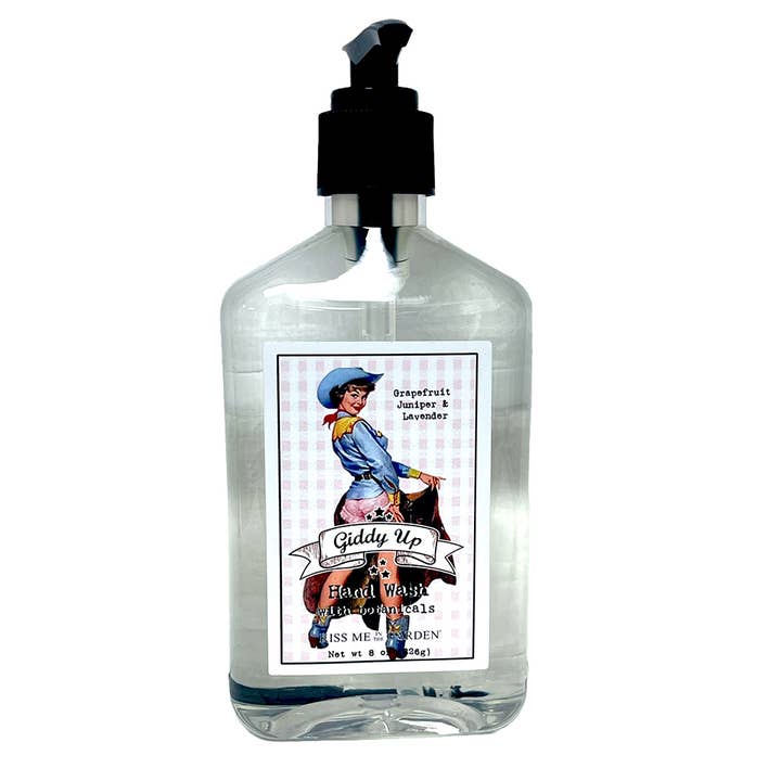 Kiss Me in the Garden - Wholesale Hand Soap/Wash - Giddy Up Hand Wash 8 oz