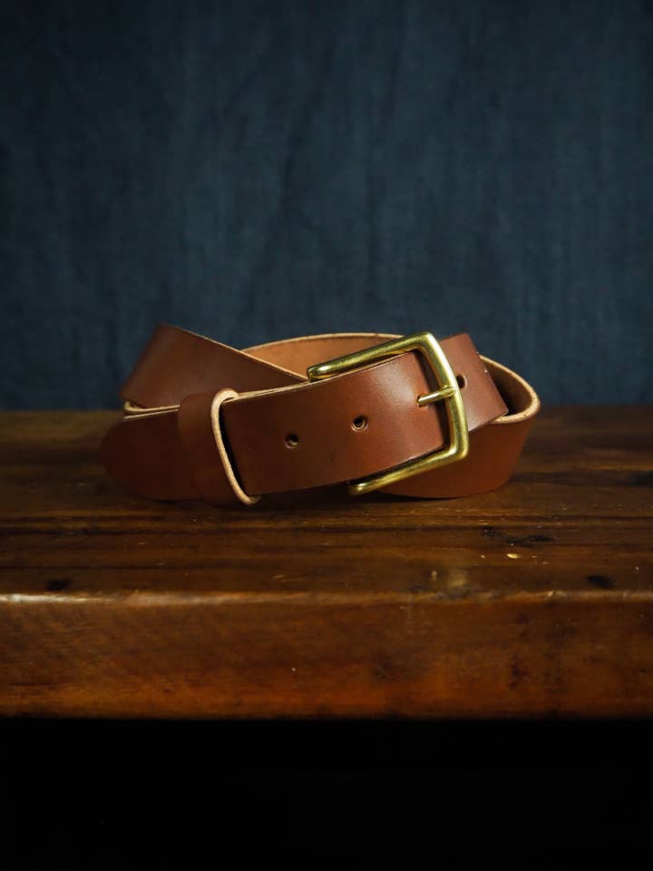 Leather Belt - Brown for wholesale by Skinner American Goods