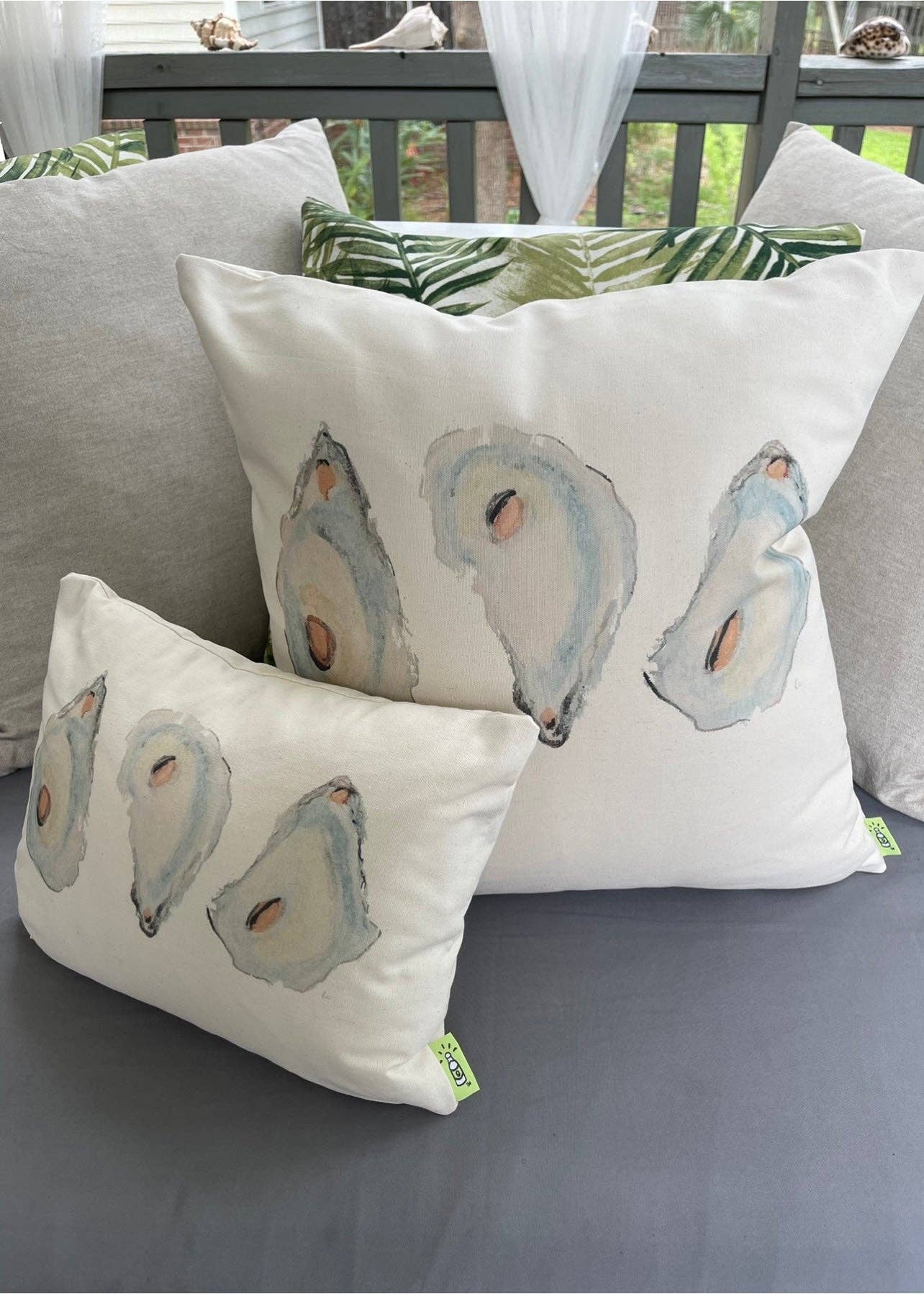 Half-Pint Designs - Wholesale Throw/decorative pillow - Oyster Pillow