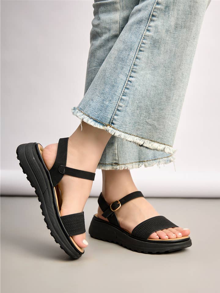 Comfort pattern sandals - 2385 for wholesale by BELLE WOMEN | SUPER MODE