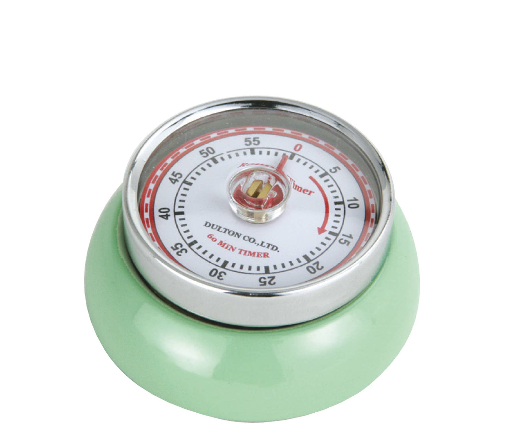 Frieling USA - Vente Minuteur - Minuteur de cuisine rétro vert menthe, 7 cm x 3,2 cm1