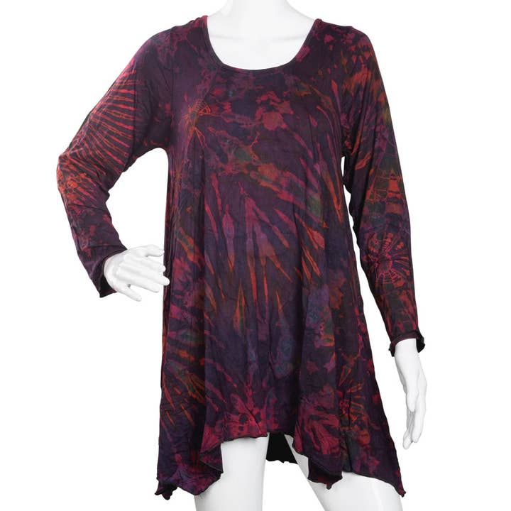 Slips Dye Langærmet Top for engroshandel hos Benjamin International