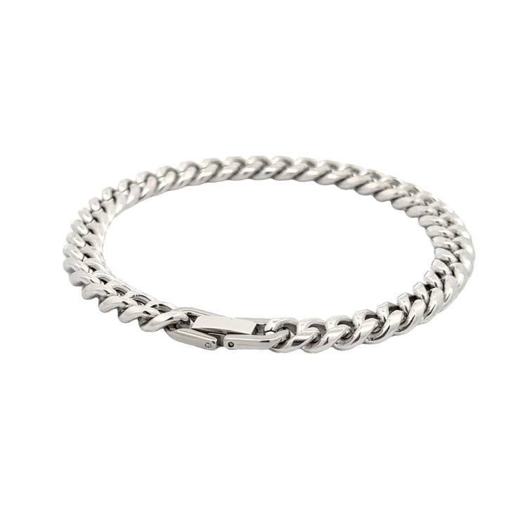 PAXPARIS – wholesale Link & chain bracelet – Men's Cuban Curb Chain Link Bracelet, 8mm3