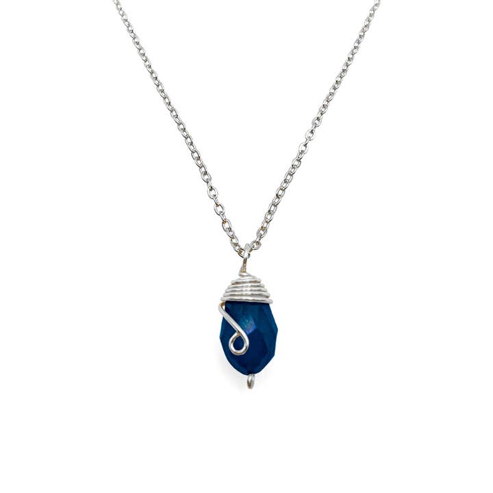 Alegria Accessories Inc. - Wholesale Pendant/Charm Necklace - Silver Birthstone necklace8