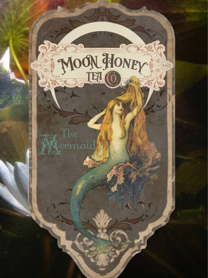 The Mermaid- Aquatic Botanical Tea Blend for wholesale by Moon Honey Tea Co.