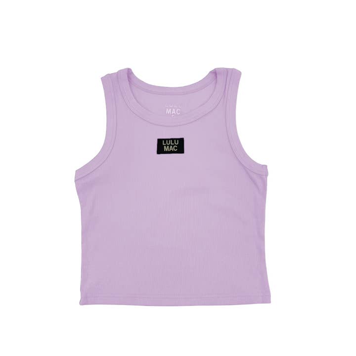 DD-TANK LAVENDER LULU MAC SOLID TANK TOPS for wholesale on Faire