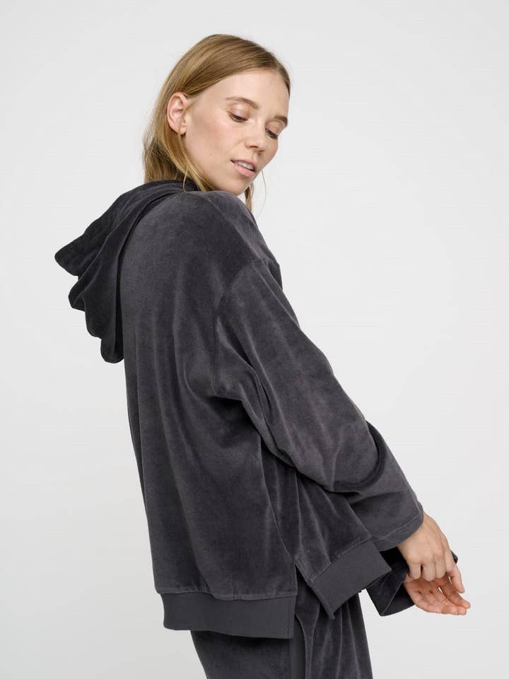 cosmos hoodie velvet for wholesale by moshi moshi mind