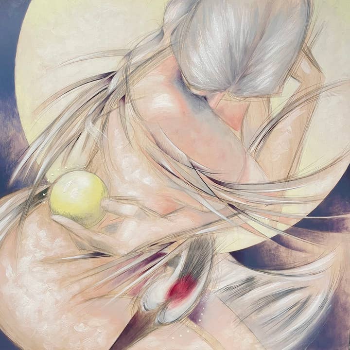 The Vigilant Crane Art Print- Roman Folk Tale for wholesale by Sumner Crenshaw Art