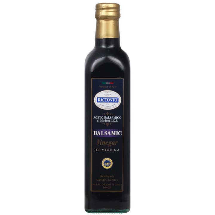 Racconto Balsamic Vinegar-Square bottle for wholesale by The Italians' Pantry
