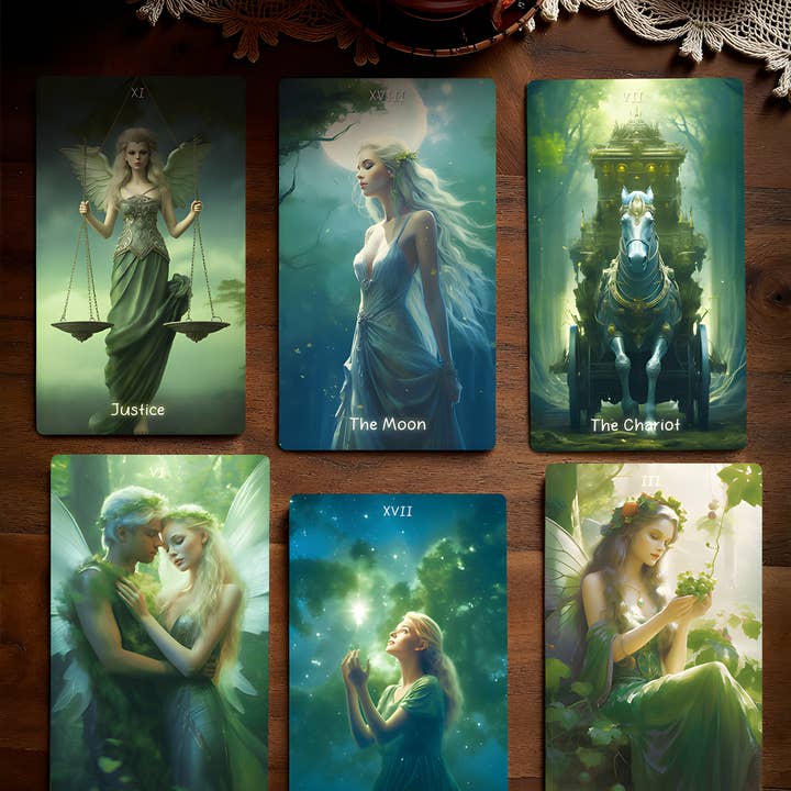 Vermilion Collection – wholesale Tarot cards – Forest Spirit Tarot4