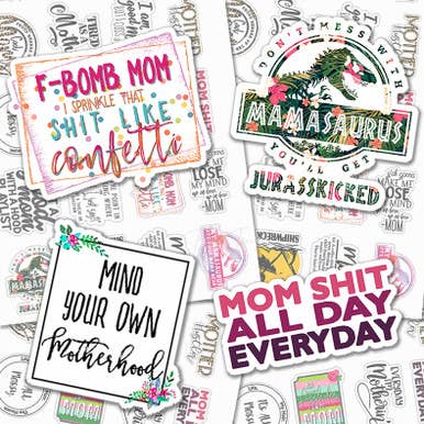 Trendy Transfers - Wholesale Sticker - Snarky Mom Variety Pack Stickers