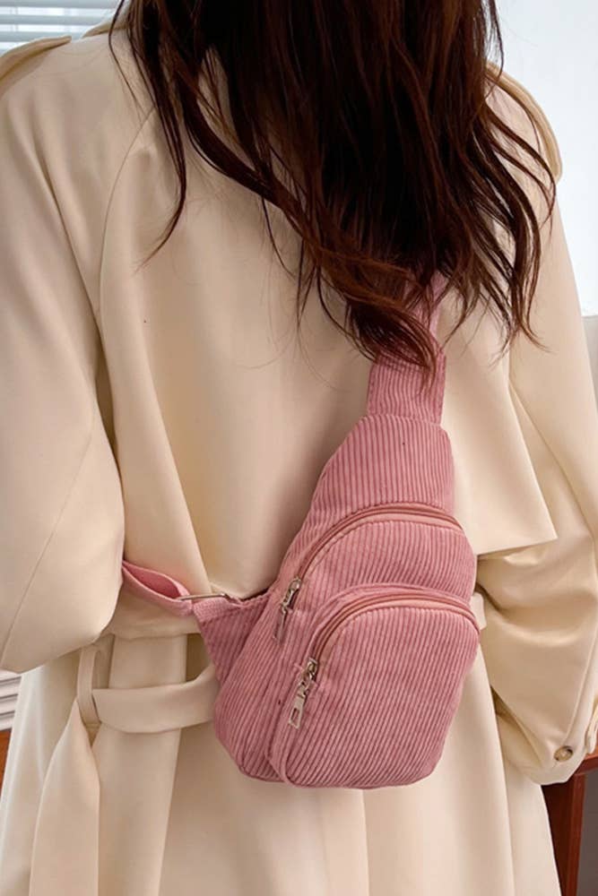 UNISHE – Großhandel Umhängetasche - Damen – schlichte Schultertasche mit Cordreißverschluss MOQ 3 Stück ZZKF9828