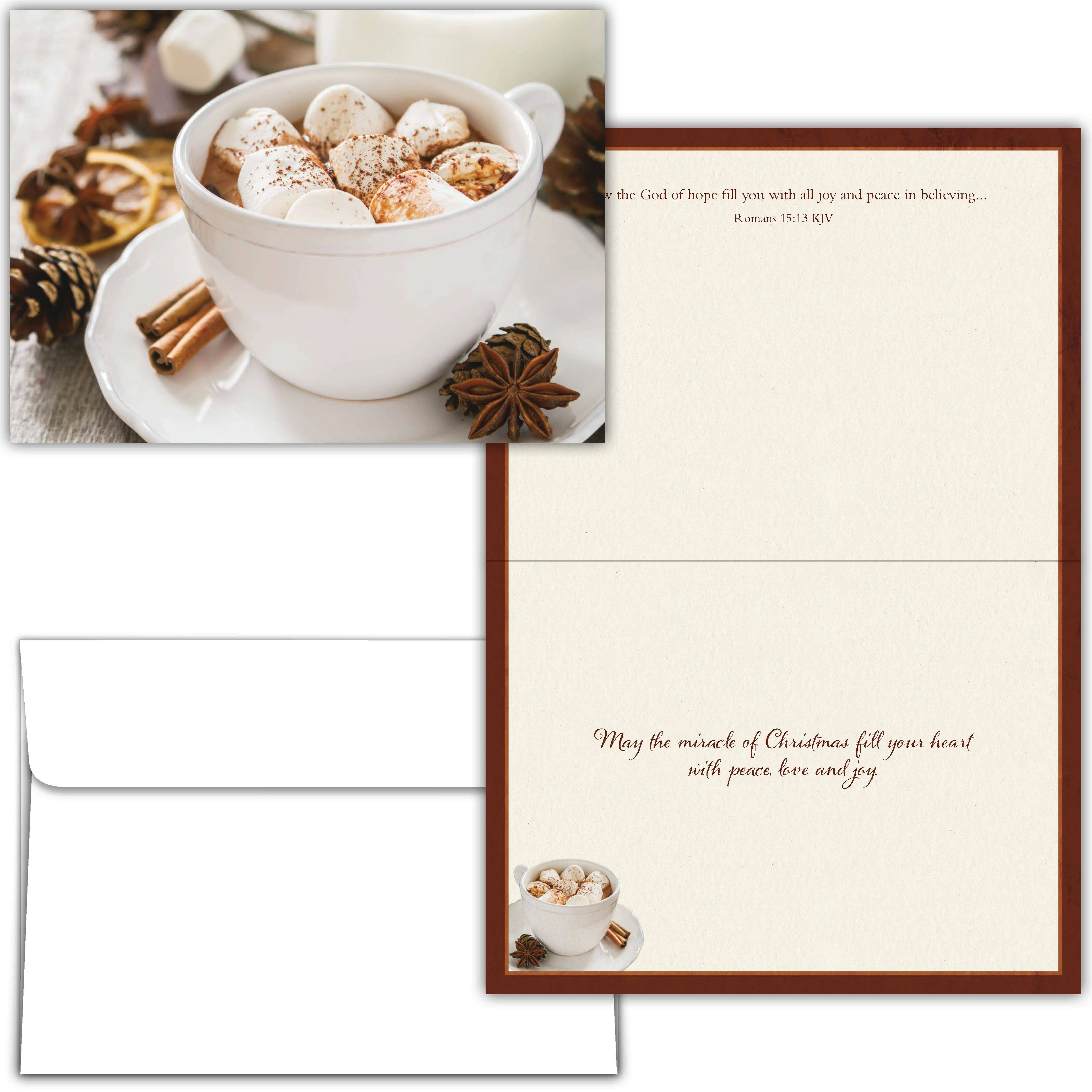 Crown Point Graphics - Vente Cartes de Noël - Cartes de Noël religieuses en boîte - Noël douillet KJV13