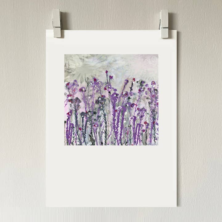 Heathers Archival Quality Watercolour Wall Art Set for wholesale by Jane Keenan Design