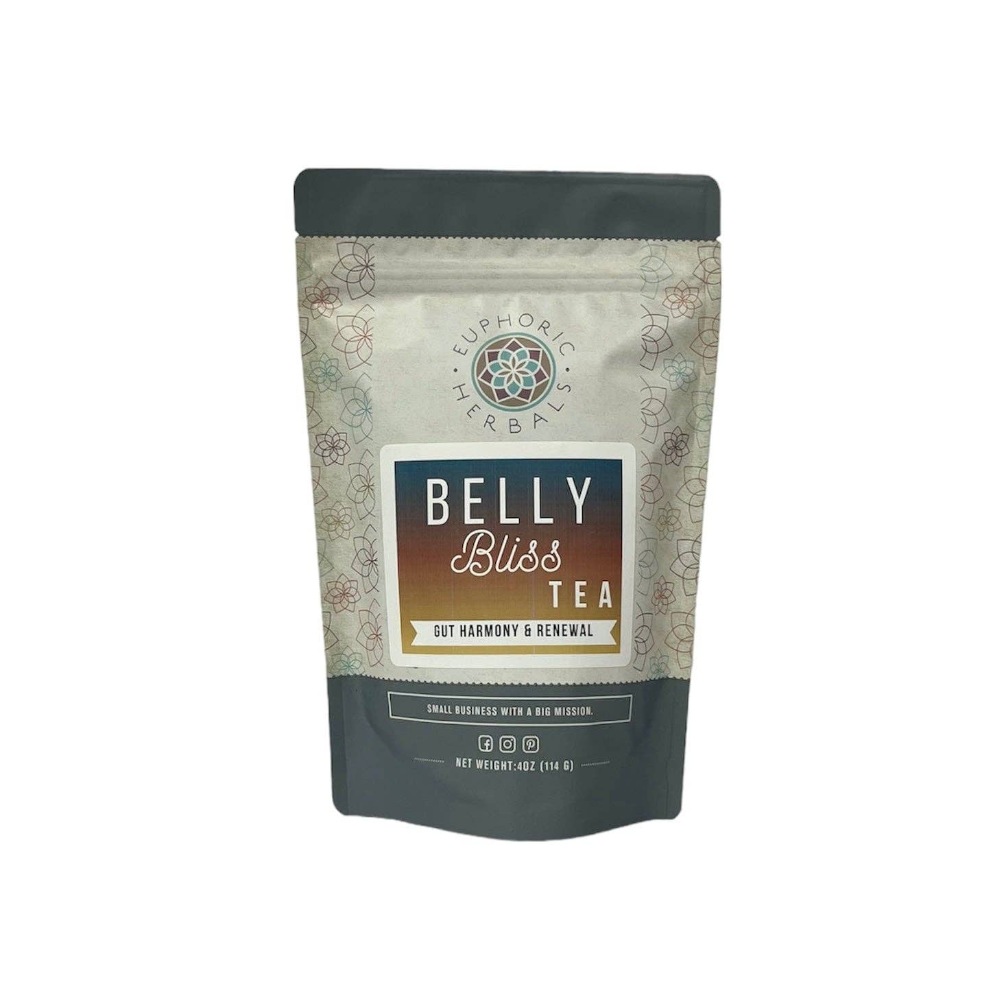 Euphoric Herbals – wholesale Health/detox tea – Belly Bliss Gut Renewal Tea0