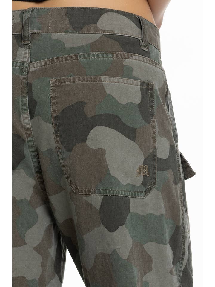 Miss Me - Wholesale Jeans - Women's - H2371GW- HIGH RISE CARGO WIDE JEANS4