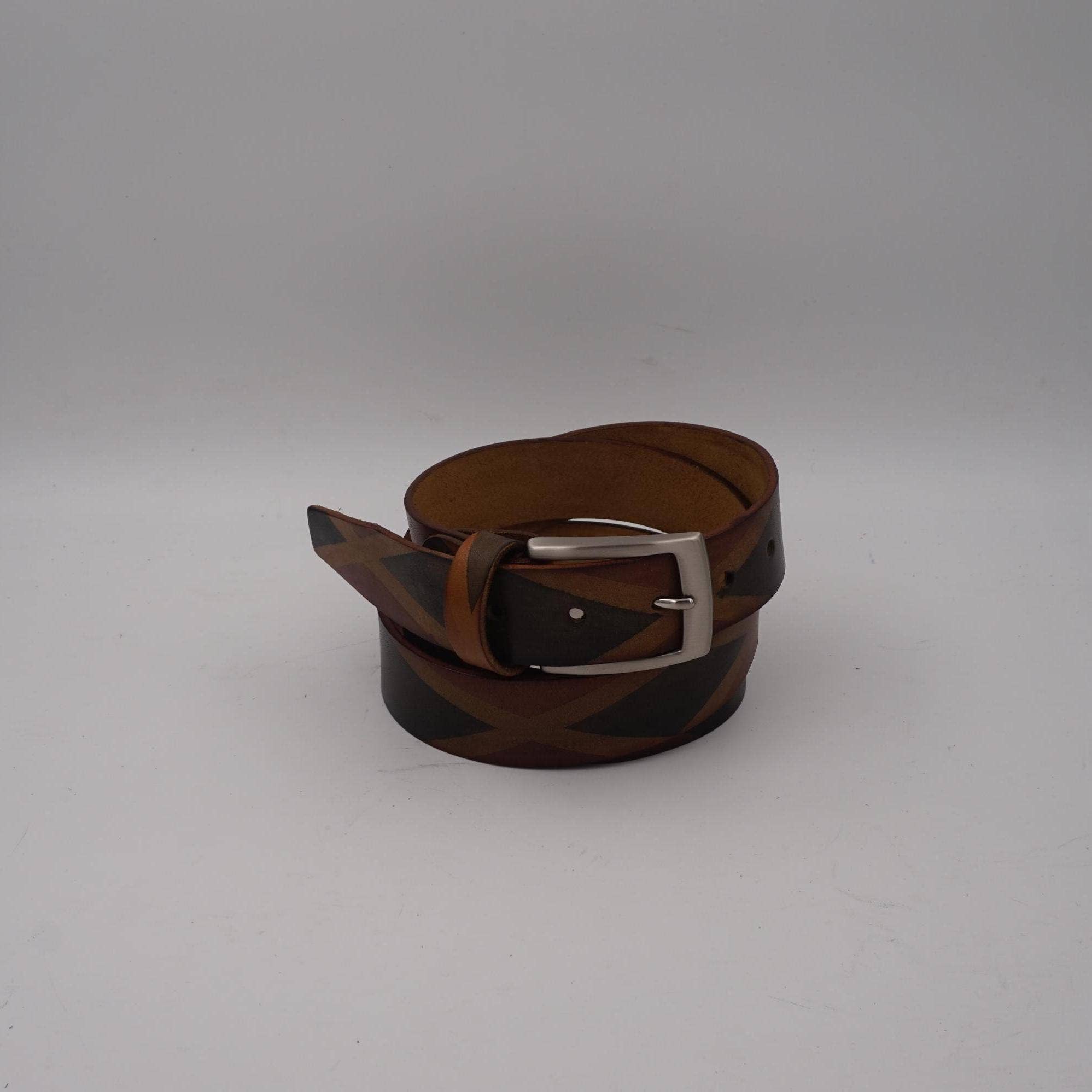 Mario Doni – Großhandel Gürtel – Damen – Handgefärbter Ledergürtel, Hergestellt aus Italienischem Leder #559