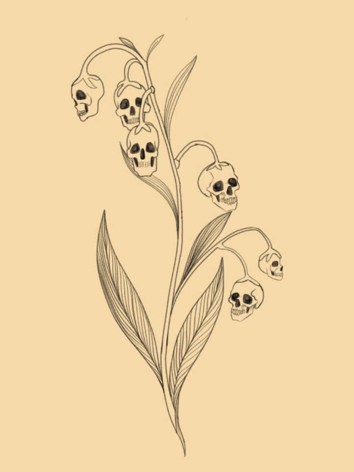 Ligne de Lys Épouvantable pour la vente par Courtney Licata Designs