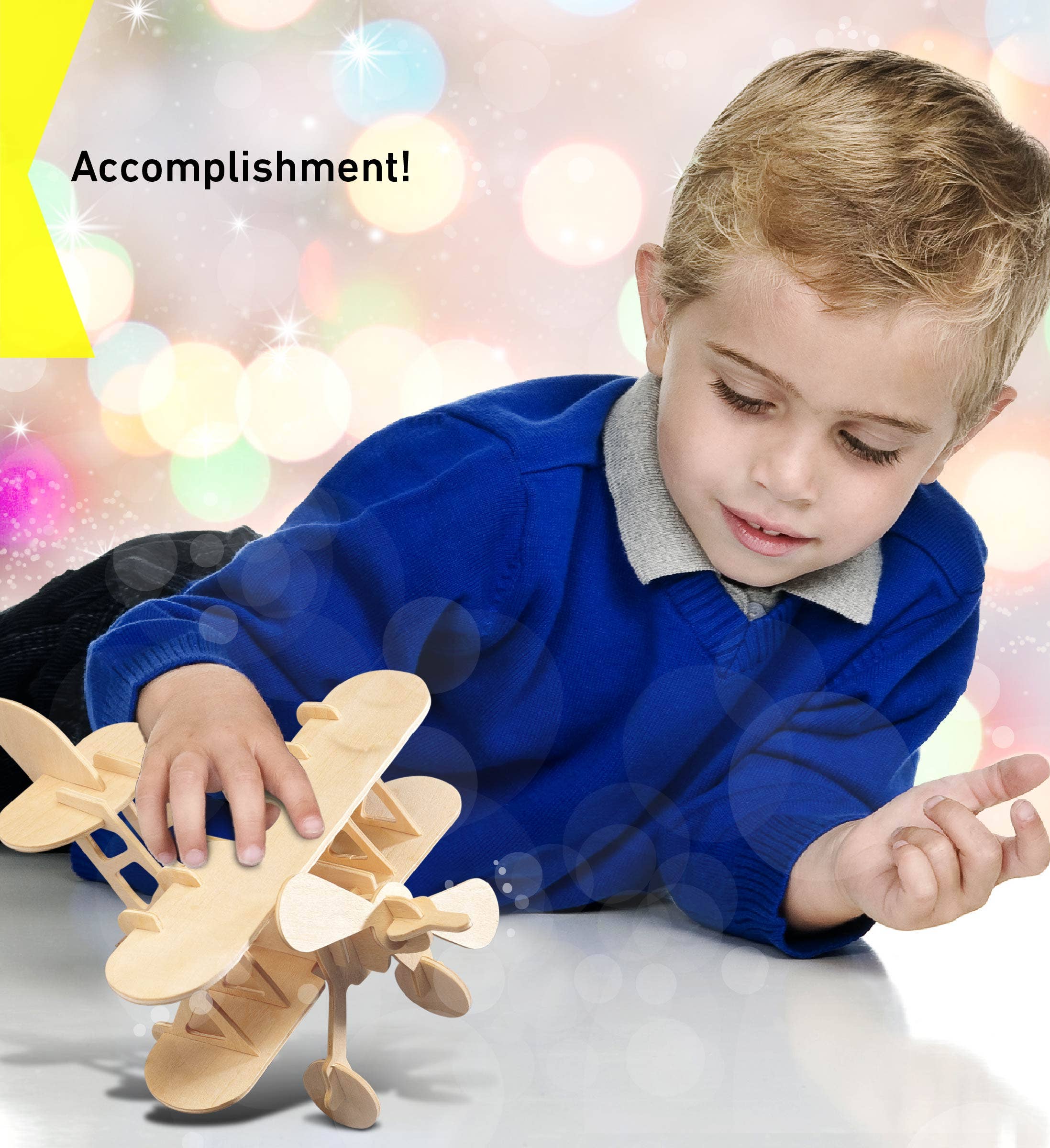 Cota Global - Wholesale Puzzle - Kids - 3D Puzzles - Bi- Plane5