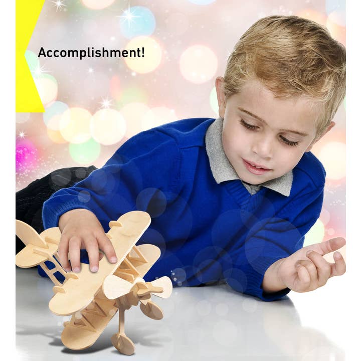 Cota Global - Wholesale Puzzle - Kids - 3D Puzzles - Bi- Plane5