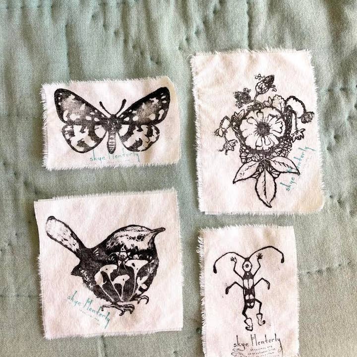 Skye Henterly - Wholesale Patch - Hand stamped patch