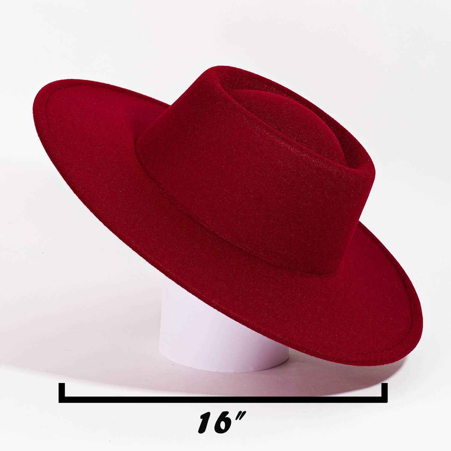 Collections by Fame Accessories - Wholesale Fedora - Women's - Flat Brim Pork Pie Fashion Hat6