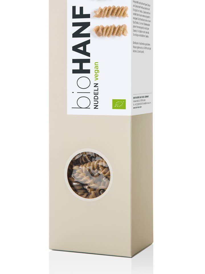 Nouilles au chanvre pour la vente par hanf & natur