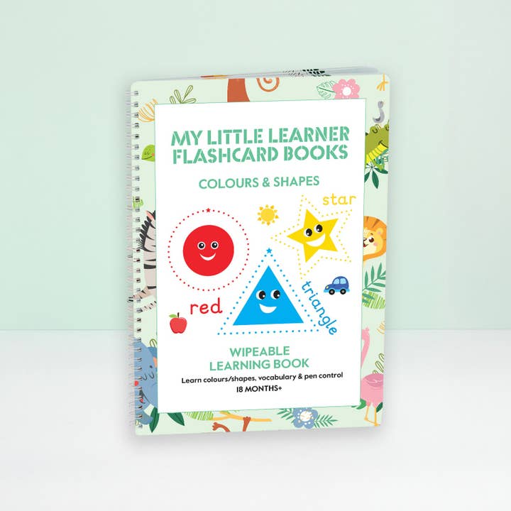 Colour and Shape Flashcard Books - only 20 available for wholesale by My Little Learner