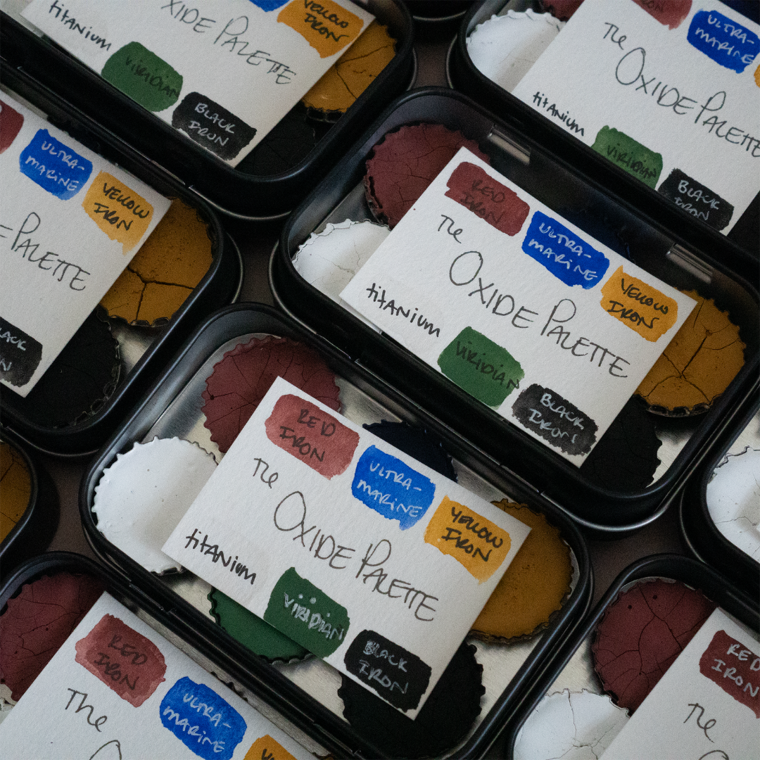 Vintage Watercolors - Vendita all'ingrosso Acquarelli - Set da viaggio acquerelli The Oxide in latta3