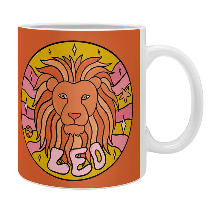 Doodle By Meg 2020 Leo Coffee Mug for wholesale by Deny Designs