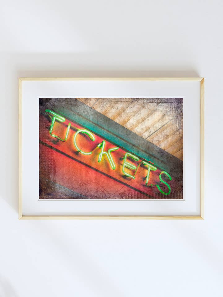 Billets 11X14 Dallas, Texas Foire d'État du Texas pour la vente par Lone Chimney Mercantile