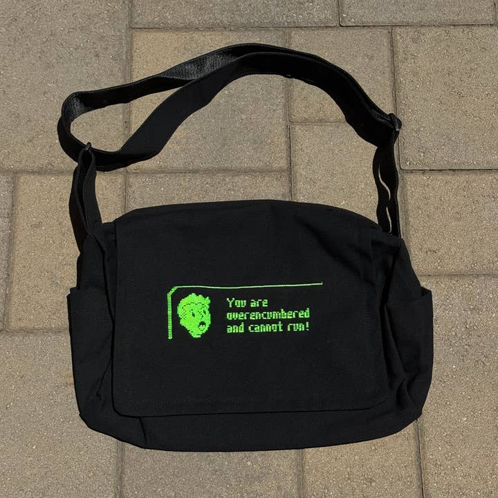 Threads By Tie - Wholesale Messenger Bag - Women's - Fallout Video Game Messenger Bag0
