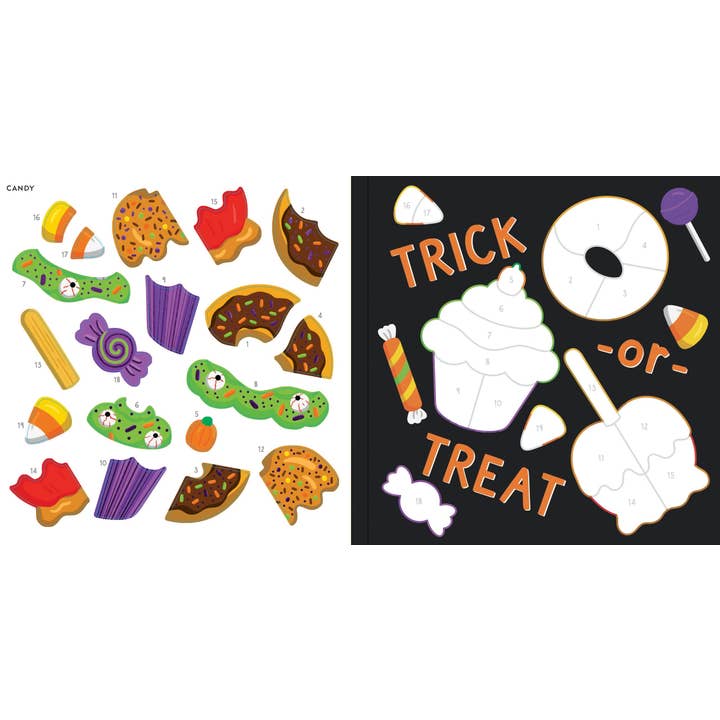 Peter Pauper Press - Wholesale Sticker - Kids & Baby - My First Color-By-Sticker Book -- Halloween2