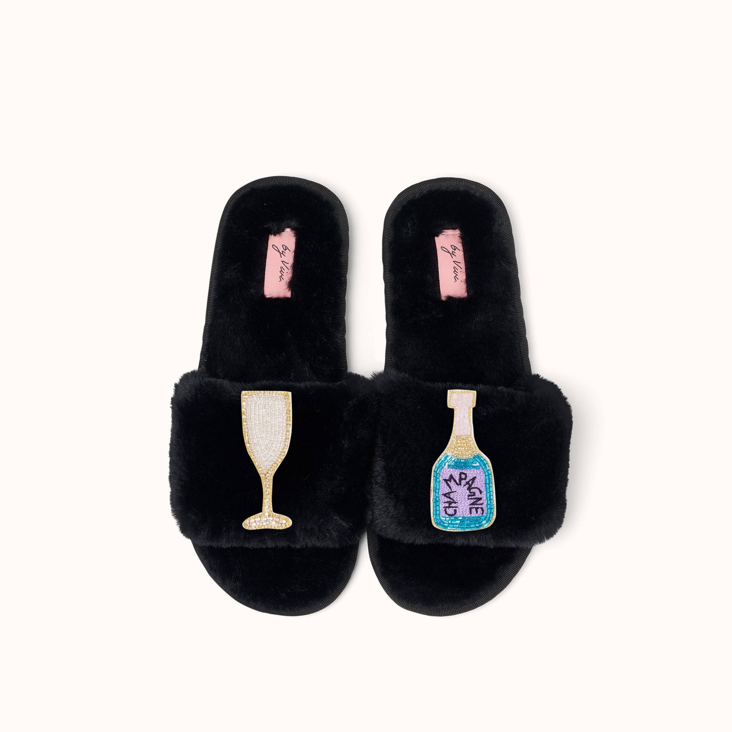 by Vivi. - Wholesale Pantoffels - Dames - Pantoffel Schwarz2