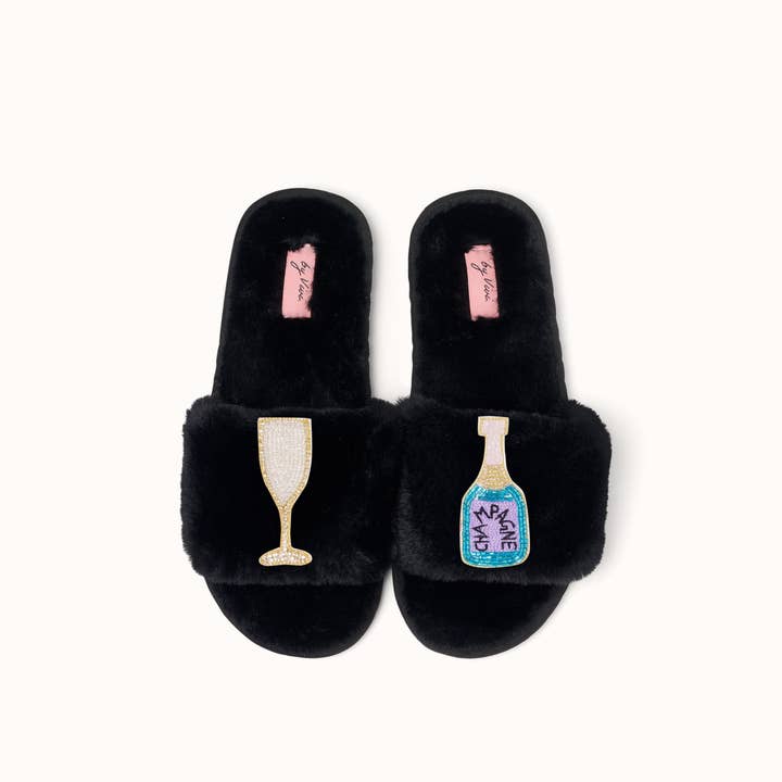 by Vivi. - Wholesale Pantoffels - Dames - Pantoffel Schwarz2