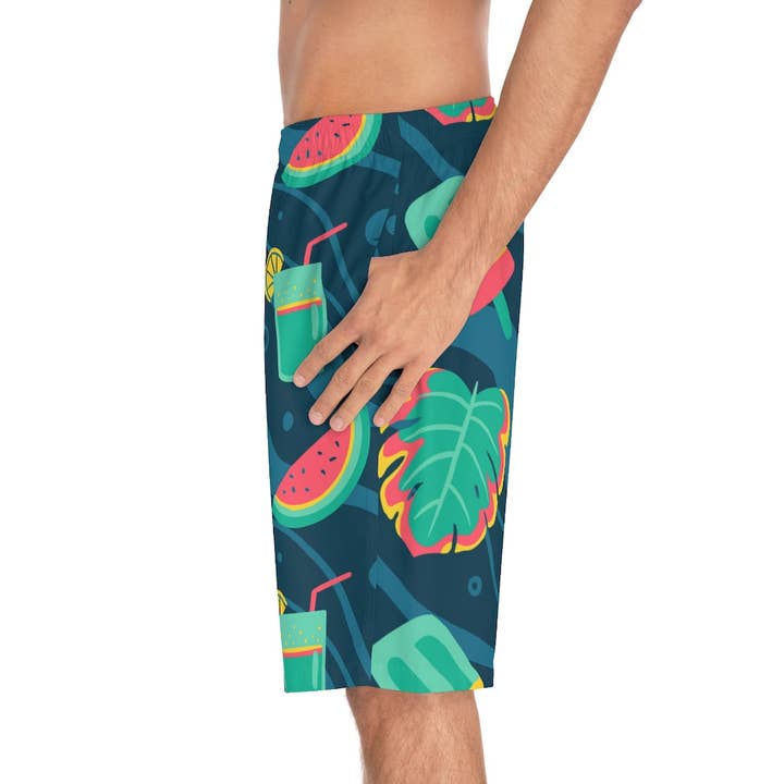 Automatically matched to design color Men's Board Shorts for wholesale on Faire6