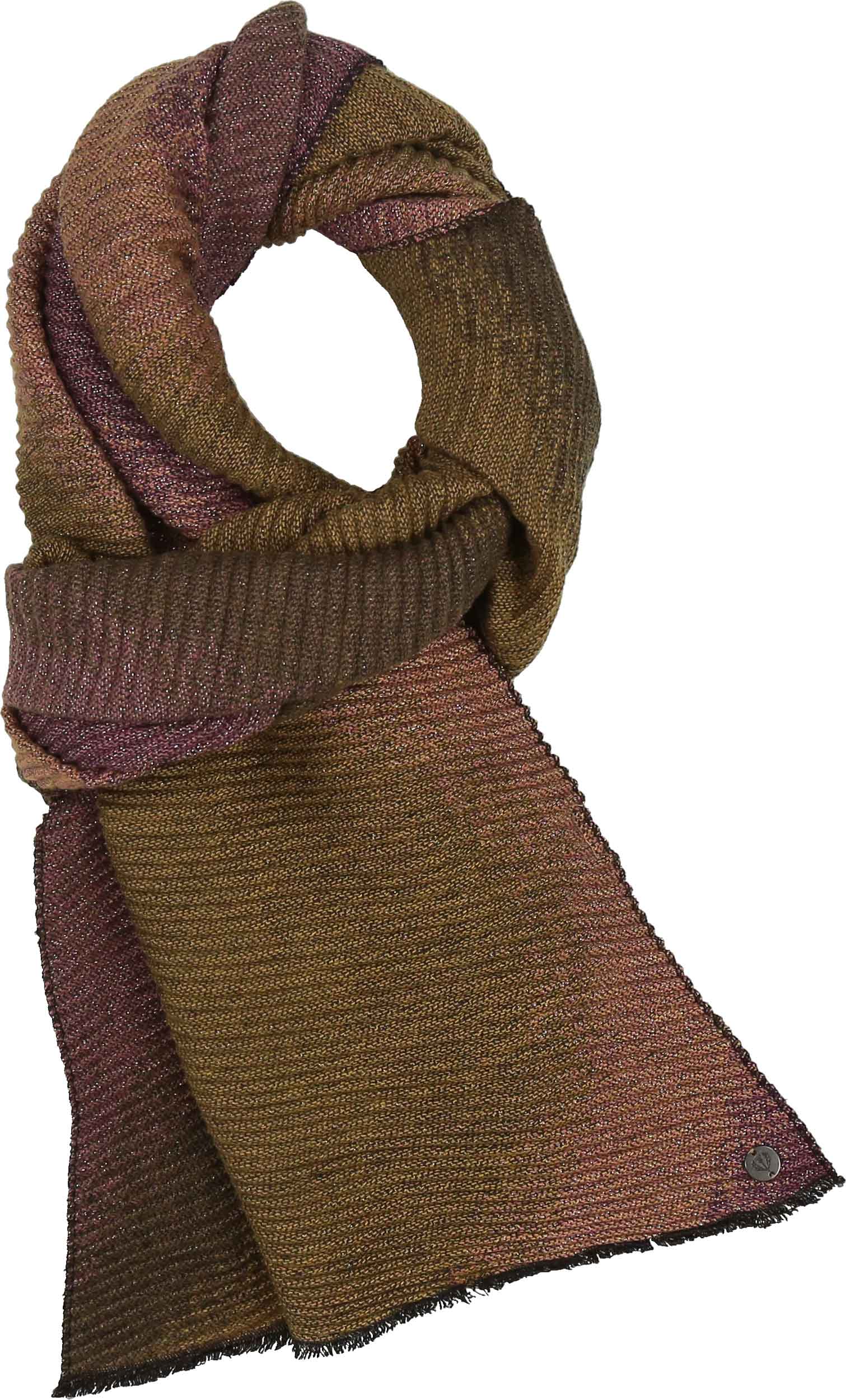 FRAAS - The Scarf Company - Vente Écharpe – femme - Écharpe plissée Twilight Shine20