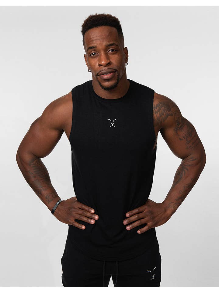 Aeon - Wholesale Tank Top - Men's - Atlas tank top - Black2