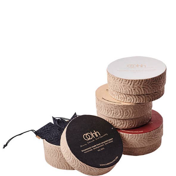 Lübech Living - Wholesale Ornament Set - Zero Waste box with 12 pieces of Christmas ornaments, Black