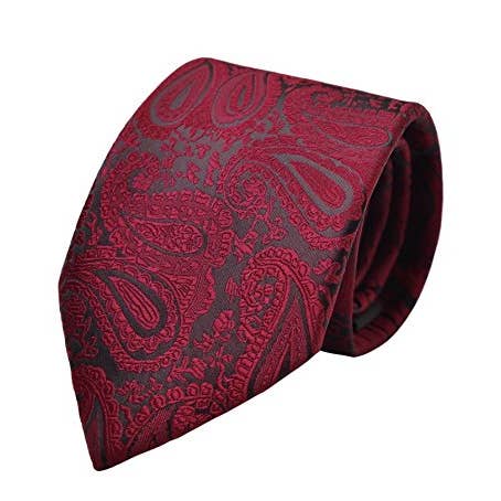 Massi Morino - Vente Cravate – homme - Coffret complet Massi Morino® avec cravate, pochette, boutons de manchette et pince à cravate12