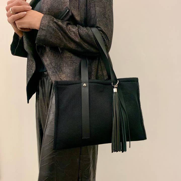 DAVID GALAN - Wholesale Tote Bag - Women's - NEOPRENE SML Tote
